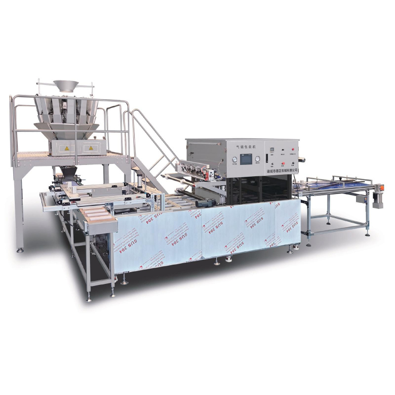 全自動一出四氣調包裝機